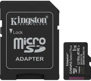 Kingston MicroSD Canvas Select Plus 150MB/s Memory Card 1TB