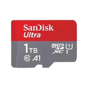 SanDisk MicroSD Ultra UHS-I 140MB/s (SDSQUAC) Flash Memory Card 1TB SanDisk MicroSD Ultra UHS-I 140MB/s (SDSQUAC) Flash Memory Card 1TB