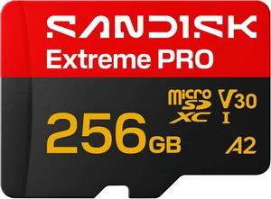 Sandisk Micro SD Extreme Pro UHS-I (SDSQXCJ) Flash Memory Card 256GB Sandisk Micro SD Extreme Pro UHS-I (SDSQXCJ) Flash Memory Card 256GB