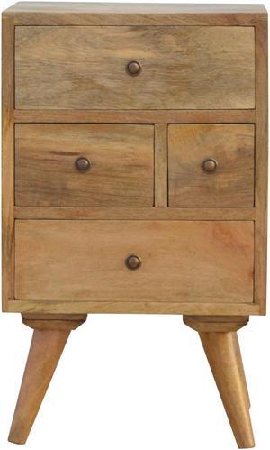 Nordic Style 4 Drawer Multi Nightstand