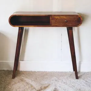 Artisan Furniture Solid Wood Chestnut London Open Console