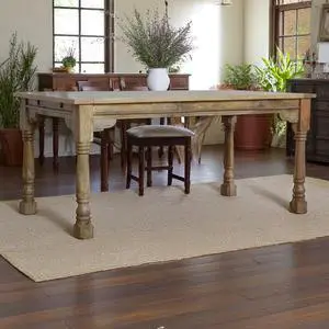 Artisan Furniture Solid Wood Granary Extension Dining Table