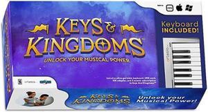Keys & Kingdoms - Complete Bundle (3-month Game Subscription, 25-key MIDI keyboard, iOS adapter and USB cable)
