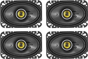Kicker CS Series 46CSC464 150 W Coaxial Full Range 4x6" 2-Way Car Audio Speakers