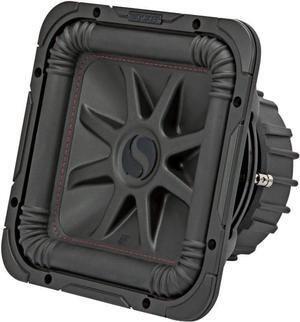 Kicker 45L7R104 10" Car Audio Subwoofer, Solo-Baric DVC 4 Ohm 1000 W Square Sub