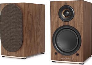 Triangle Audio AIO TWIN HiFi Bluetooth/WiFi Home Audio Bookshelf Speakers, Maple