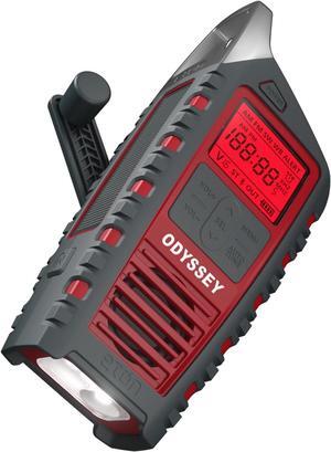 Eton Odyssey Multi-Powered All-Band Bluetooth & Solar AM/FM/NOAA/Shortwave Radio