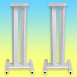 ELAC LS20 Stands Pair for Debut or Reference Bookshelf Speakers (LS20-W, White) ELAC LS20 Stands Pair for Debut or Reference Bookshelf Speakers (LS20-W, White)