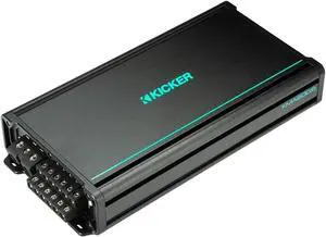 Kicker KMA600.6 6-Channel Weather-Resistant Full Range Marine Amplifier, 6x 100W