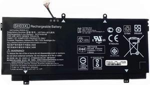 Hecales SH03XL Battery for HP Spectre X360 13-W023DX 13-AC001NA 13-AC013DX 13-AC033DX 13-AC037TU 13-AC052NA 13-W013DX 13-W031NG 13-W002NG 13-W003NG Series HSTNN-LB7L TPN-Q178 859026-421 901308-421