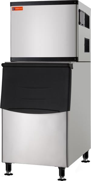 WESTLAKE Commercial Ice Machine Real 500lbs Capacity Full Cube NSF Certificated 270lbs 
 Storage Stainless Steel Ice Maker Auto Operation Including Scoop &Water Filter For Restaurant ,Bar,Coffee Shop