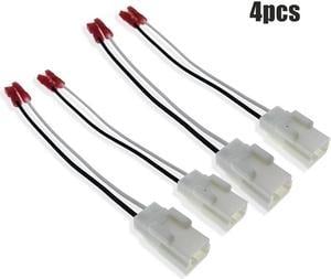 4Pcs Speaker Wiring Harness Adapter Connector 72-6514 For Jeep-Wrangler JK 2007-2018