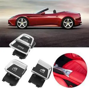 Acaigel 3Pcs Power Window Switch Set 86257400 86257300 For Ferrari California 09-14 Usa
