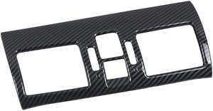 Carbon Fiber Style Middle Console Air Vent Cover for Subaru WRX STi 2015-20 2.5L