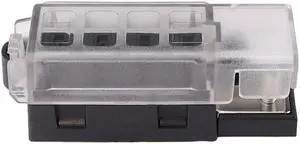 Yingshan 4 Way 32V Car Truck Circuit Fuse Box Circuit Breaker Blade Fuses Kit 1 In 4 Out
