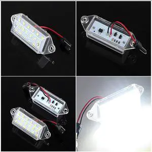 Yassdwbn 1Pair White Led Licence Plate Light 8341A099 For Mitsubishi Lancer Evo Viii Ix X Yassdwbn 1Pair White Led Licence Plate Light 8341A099 For Mitsubishi Lancer Evo Viii Ix X