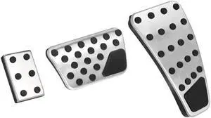 Paiying Anti-Slip Gas Brake Foot Pedal Pad Cover For Dodge Ram 1500 2500 3500