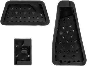 Furulu Anti-Slip Gas Brake Foot Pedal Pad Cover Accessories For Dodge Ram 1500 2500 3500