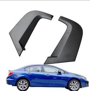 1 Pair Rear Pillar Left And Right Molding Exterior For Honda Civic 2012-2015