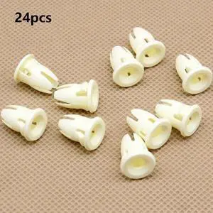 Yassdwbn 24Pcs Door Molding Clips For Mercedes Benz R107 W108 W109 W123 R129 0019882081