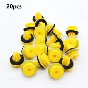 Acaigel 20Pcs A0009918698 Door Trim Panel Retainer Clip Fastener For Mercedes Benz