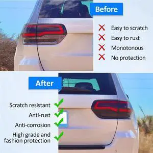 Paiying Gloss Black Tail Light Lamp Cover Trim Bezels For Jeep Grand Cherokee 2014-2021 Paiying Gloss Black Tail Light Lamp Cover Trim Bezels For Jeep Grand Cherokee 2014-2021