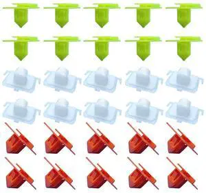 Yassdwbn 30 Pcs Rocker Moulding Clip Replace 9046712072 9046712073 9046712075 For Toyota