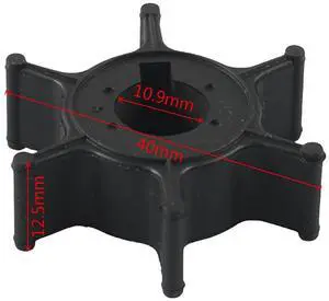 Yassdwbn Water Pump Impeller Kit 6BX-WG078-00 6BX-W0078-00 For Yamaha F4B F5A F6C 4STR