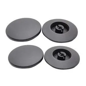 Yassdwbn 2* Car Floor Mat Fasteners Holders Fitting Clips For Maserati Ghibli For Ferrari