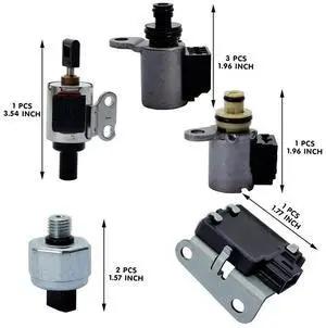 Yassdwbn Cvt Transmission Valve Body Solenoid Sensor Kit Jf011E Re0F10A F1Cja For Nissan