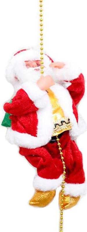 Rope-climbing Santa Electric Christmas Santa Claus Climbing Rope Ladder Toy Xmas Gift