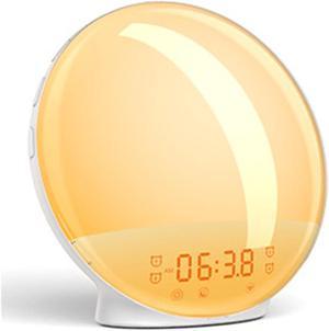 Wake Up Light Sunrise Alarm Clock Alarm Clocks with FM Radio