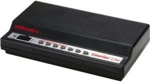 USRobotics U.S. Robotics Courier Lite 56k Dial Up Business Modem - Serial - 56 kbit/s - ITU V.17, ITU-T V.29, USRobotics U.S. Robotics Courier Lite 56k Dial Up Business Modem - Serial - 56 kbit/s - ITU V.17, ITU-T V.29,