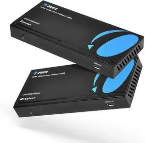 OREI 4K HDMI Extender Balun HDBaseT UltraHD 4K,60Hz 4:4:4 Over Single CAT5e/6/7 Cable with HDR, CEC & IR Control, RS-232 - Up to 400 Ft - Loop Out - Power Over Cable - Audio Out OREI 4K HDMI Extender Balun HDBaseT UltraHD 4K,60Hz 4:4:4 Over Single CAT5e/6/7 Cable with HDR, CEC & IR Control, RS-232 - Up to 400 Ft - Loop Out - Power Over Cable - Audio Out