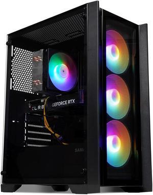SEJISHI Gaming Pc Computer Intel i7 12700KF 3.6GHz, GeForce AX RTX 4060Ti,32GB DDR4 RAM, 3200MHz NVME M.2 1TB SSD, 600WPSU, Win 11 Ready, Gaming Desktop Computer(i712700KF| RTX 4060 Ti)