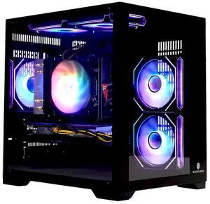 SEJISHI Gaming Desktop, Intel i5 12400F, NVIDIA RTX 3060 12GB,16GB DDR4 RAM, 1TB M.2 NVMe SSD, Windows 11 home,Air Cooler, RGB Fans,Full View Tempered Glass Case,Pc for Gaming (i5 12400F|RTX3060)
