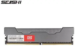 SEJISHI Memory 8GB DDR4 3200MHz (PC4 25600) With Heatsink for Desktop Memory Samsung Die 1.2V RAM