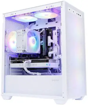 SEJISHI(R7 5700X+RTX 4060) Gaming PC AMD Ryzen 7 5700X 3.4GHz to 4.6GHZ, NVIDIA GeForce RTX4060,32GB(16G*2)DDR4 3200MHz,M.2 1TB SSD,600W psu,Win 11 Ready, Gaming Desktop computer