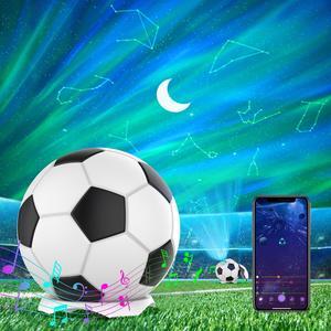 ROSSETTA Star Projector - Bedroom Celling Light - Soccer Ball Projector with APP Control - Aurora Light