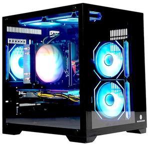 HUIJINSHANG Gaming Desktop, Intel i5 12400F, NVIDIA RTX 3060 12GB,16GB DDR4 RAM, 1TB M.2 NVMe SSD, Windows 11 home,WIFI, Air Cooler, RGB Fans ,Pc for Gaming Design Office(i5 12400F|RTX3060)