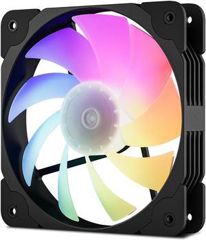 Vetroo SA-140 Black 140mm Addressable RGB & PWM Motherboard Sync Computer PC Cooling Fan Vetroo SA-140 Black 140mm Addressable RGB & PWM Motherboard Sync Computer PC Cooling Fan