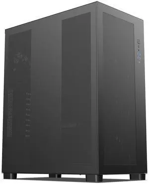 Vetroo S1000 E-ATX Storage NAS Computer PC Case, Supports up to 4 HDDs & 3 SSDs, 10 x 120mm Fans & One 480mm Water Cooler in Front, 9 PCIe Slots for Dual Graphics Card, Type-C Ready - Black Vetroo S1000 E-ATX Storage NAS Computer PC Case, Supports up to 4 HDDs & 3 SSDs, 10 x 120mm Fans & One 480mm Water Cooler in Front, 9 PCIe Slots for Dual Graphics Card, Type-C Ready - Black