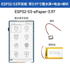 GANGXUN ESP32-S3 ePaper Development Board 3.97 inch E Ink Display 800x480 WiFi Bluetooth with 6-Axis Sensor USB Type-C, Supports AI Voice Interaction ESP-IDF Arduino IDE GANGXUN ESP32-S3 ePaper Development Board 3.97 inch E Ink Display 800x480 WiFi Bluetooth with 6-Axis Sensor USB Type-C, Supports AI Voice Interaction ESP-IDF Arduino IDE