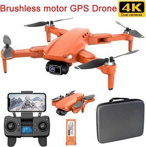 Brushless Motor GPS Drone with Camera 4K L900 PRO Helicopter Quadrocopter Dual Camera Drones Long Endurance Folding Aircraft 1 Battery