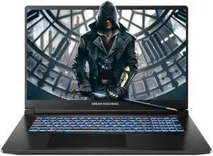 Dream Machines - RT5050-17NA26 - Ryzen 7 260/17.3 IPS FHD (1920x1080) 144Hz sRGB 100%/RTX5050/115W TGP/32 GB (1x32 GB Single Stick)/2TB M.2 SSD Gen4