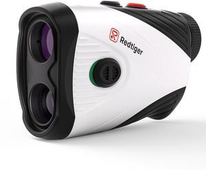REDTIGER Golf Rangefinder with Slope, 1200 Yards Laser Range Finder Golfing, 7X Magnification, Flag Pole Locking Vibration, Rechargeable Range Finders with Magnet Stripe