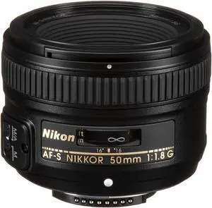 Nikon AF-S NIKKOR 50mm f/1.8G Lens - 2199