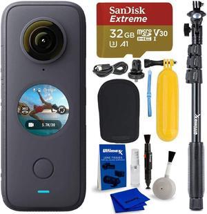 Insta360 ONE X2 Pocket Camera CINOSXX/A + 32GB + Monopod + Bobber Bundle