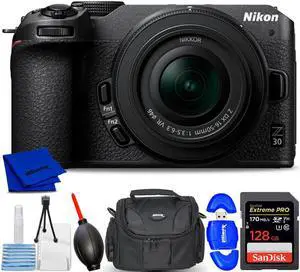 Nikon Z30 Mirrorless Camera with 16-50mm Lens 1749 - 7PC Accessory Bundle