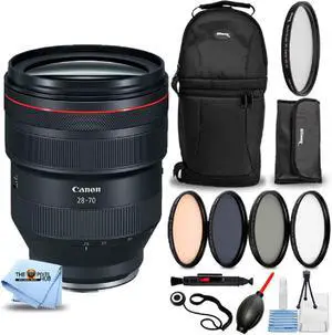 Canon RF 28-70mm f/2L USM Lens 2965C002 - 8PC Accessory Bundle